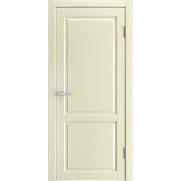 Межкомнатная дверь экошпон Emalit 2 слоновая кость глухая