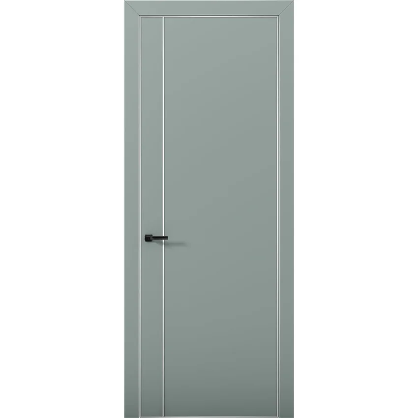 Межкомнатная дверь Палладий 10 Deep Green глухая