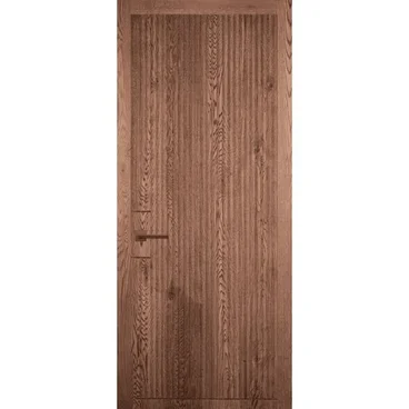 Межкомнатная дверь массив дуба Легно 3 дуб морёный глухая