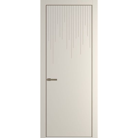 Межкомнатная дверь 8PA кремовая магнолия глухая