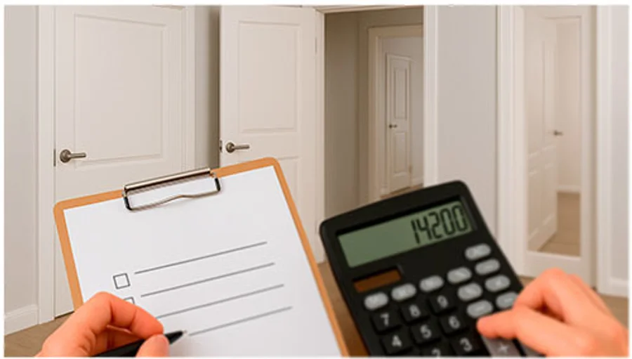 Как рассчитать стоимость замены всех дверей в квартире