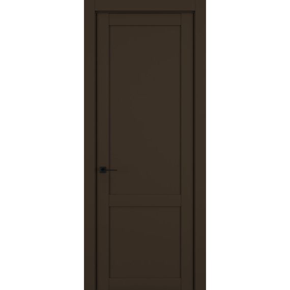 Фото межкомнатной двери керамик FL 5 коричневый глухая