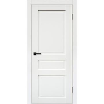 Межкомнатная дверь эмалит Классик 3 белый глухая