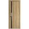 Межкомнатная дверь 21NA дуб карамель остеклённая