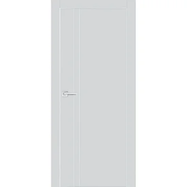 Межкомнатная дверь экошпон PX-20 агат с алюминиевой кромкой