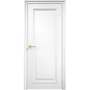 Межкомнатная дверь эмаль Дверцов Брессо 1 RAL 9003 глухая