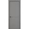 Фото межкомнатной двери керамик MN 2 серый глухая