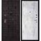 Входная дверь Нона-36 панель фрезерованная PR-103 бетон