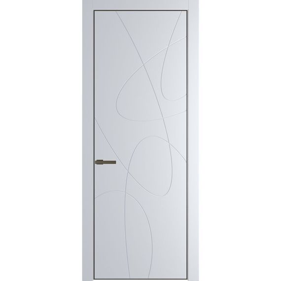 Межкомнатная дверь 6PA вайт глухая