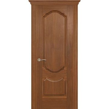 Межкомнатная дверь шпон Гиацинт американский орех глухая