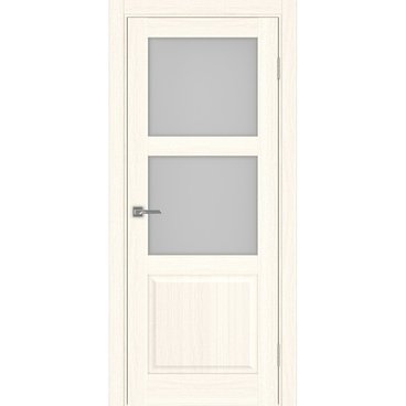 Межкомнатная дверь Тоскана 630.221 ясень светлый со стеклом
