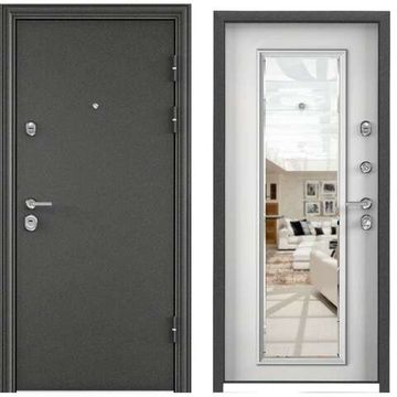 Входная стальная дверь Torex Ultimatum M MP колоре гриджио KB-11 КТ белый