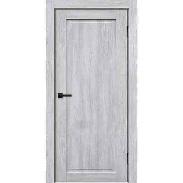 Межкомнатная дверь ПЭТ Классика-1 орех бьянко глухая