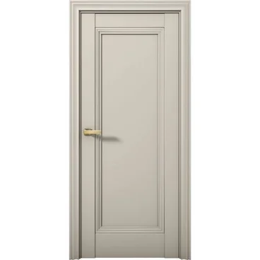 Межкомнатная дверь экошпон Кобальт 29 силк грей глухая