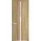 Межкомнатная дверь 1.8N дуб карамель остеклённая