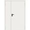 Дверь противопожарная стальная двупольная EI60 RAL 9016