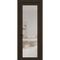 Фото межкомнатной двери керамик NC 2 коричневый остеклённая
