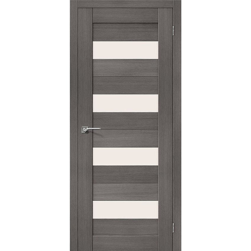 Фото двери эко шпон Porta 23 в цвете grey veralinga