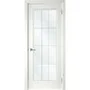Межкомнатная дверь эмаль Левел-1 белая глухая