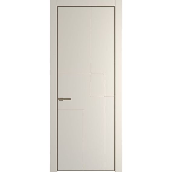 Межкомнатная дверь 3PA кремовая магнолия глухая