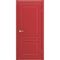Фото двери Белли красная эмаль RAL 3028 глухая