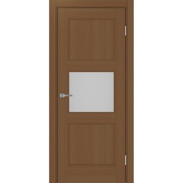 Межкомнатная дверь экошпон Турин Neo 530.121 орех со стеклом