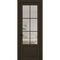 Фото межкомнатной двери керамик NC 6 коричневый остеклённая