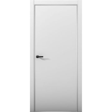 Межкомнатная дверь экошпон Палладий 1 манхеттен Al кромка глухая