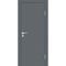 Фото межкомнатной двери экошпон Profilo Porte P-1 графит глухая кромка ABS в цвет полотна