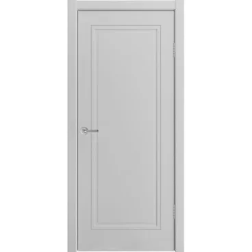 Межкомнатная дверь эмаль Урбан 1 серая RAL 7047 глухая