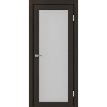 Межкомнатная дверь экошпон Турин 501.2 венге остеклённая