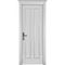 Фото межкомнатной двери массив ольхи ОКА Сорренто белая эмаль глухая