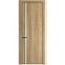 Межкомнатная дверь 21NA дуб карамель остеклённая