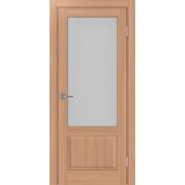 Межкомнатная дверь Тоскана 640.21 ясень тёмный со стеклом