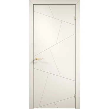 Межкомнатная дверь эмаль Дверцов Тиволи 2 RAL 9010 глухая
