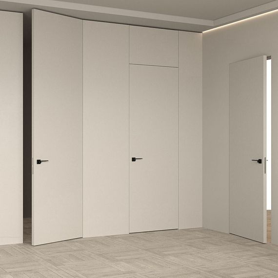 Скрытая дверь под окраску ДВЕРЦОВ INVISIBLE кромка ABS открывание на себя