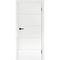 Межкомнатная дверь эмаль Мальта L-12 белый RAL 9003 глухая