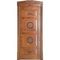 Дверь массив дуба Парма коньяк глухая