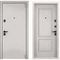 Входная дверь Super Omega PRO MP колоре бьянко без рисунка ПВХ бьянко OP-C2