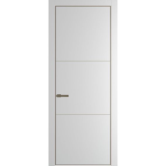 Межкомнатная дверь 13PA крем вайт глухая