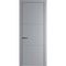 Межкомнатная дверь эмаль 13PA смоки глухая