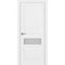 Межкомнатная дверь Тоскана 631.121 белый лёд со стеклом