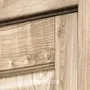 Межкомнатная дверь массив дуба с сучком Дверцов Ливорно глухая в деталях 3