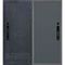 Входная дверь Осло смарт бетон антрацит панель гладкая графит
