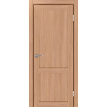 Межкомнатная дверь экошпон Турин 502.11 ясень тёмный глухая