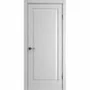 Межкомнатная дверь экошпон ДП-1 silver gray глухая