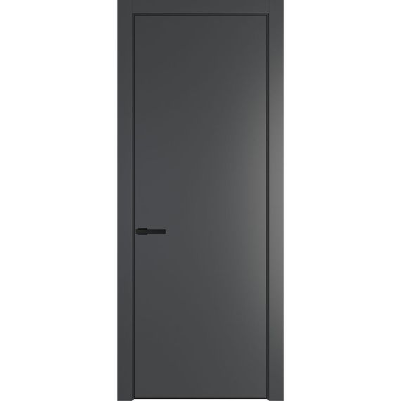 Межкомнатная дверь эмаль Profil Doors 1PA графит глухая