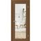 Межкомнатная дверь Турин 501.2 орех с зеркалом
