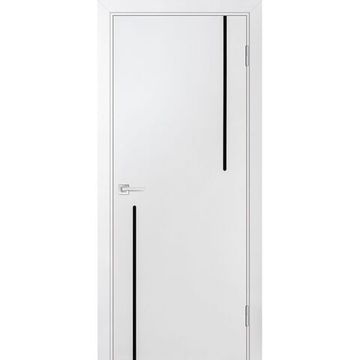 Межкомнатная дверь эмаль Смальта-Лайн 08 RAL 9003 глухая