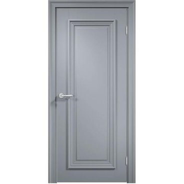 Межкомнатная дверь эмаль Дверцов Беневенто 1 RAL 7047 глухая